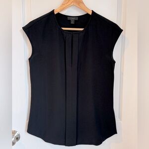 J.Crew Black Sleeveless Blouse Size 2